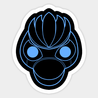 Accelerate Head Shot Sticker